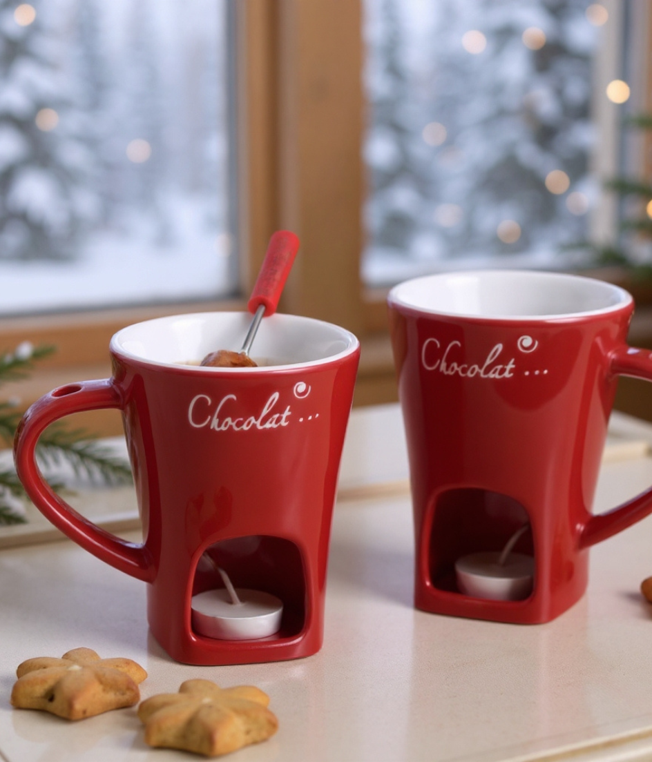 CLASSIC CHOCOLATE BRAND MELTING MUG